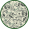 Пневмохлопушка «Карнавал»  (доллары США) 60 см